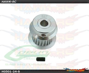 Aluminum Motor Pulley 24T - Goblin 380