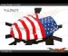 Tarot 680Pro U.S.A Flag Pattern Fiberglass Canopy