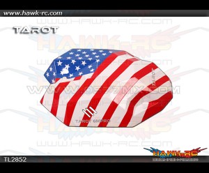 Tarot 680Pro U.S.A Flag Pattern Fiberglass Canopy