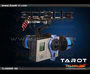 Tarot 2-Axis Brushless Gimbal W/Gyro GoPro Hero 3 Ready