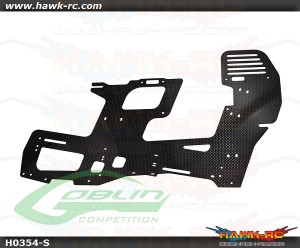 Carbon Fiber 2mm Main Frame (1pc) - Goblin 700 Competition