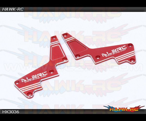 ALZRC - GAUI X3 CNC Frame Reinforcement Plate (Red) ALZRC - GAUI X3 CNC Frame Reinforcement Plate (Red)