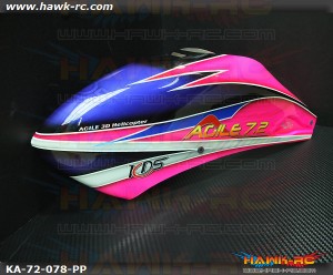 Option Canopy (Pink/Pearl Blue) By Zero - Agile 7.2