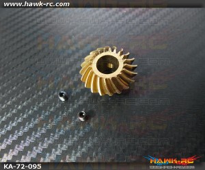 Intensify Back-End Drive Spiral Bevel (Metal Rear Gear) 20T - Agile 7.2