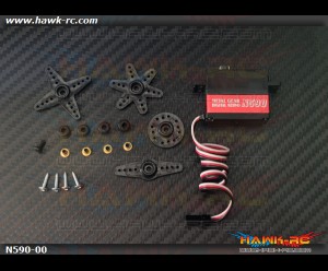 KDS-N590MG Digital Tail Servo, Metal Gear (450 ~ 500 Class)  