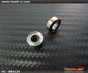 NMB MR126ZZ Ball Bearings 6x12x4 (2pcs, 60-6124) For WARP 360