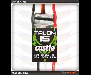 Castle Creation Talon 15, 15AMP ESC