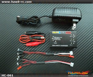 Hawk Creation 1~3S Charger For mCP X/mSR X/Nano CP X