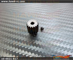 Motor Pulley 17Tx3.17mm hole - WARP 360