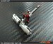 Hawk Creation Tail Pitch Slider V2 (3mm Shaft, Silver/Red) For Warp 360