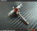 Hawk Creation Tail Pitch Slider V2 (3mm Shaft, Silver/Red) For Warp 360