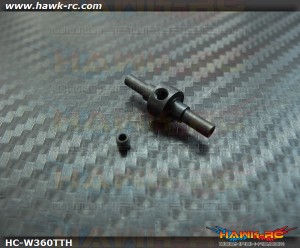 Hawk Creation Tail Center-Hub (3mm Shaft) For Warp 360