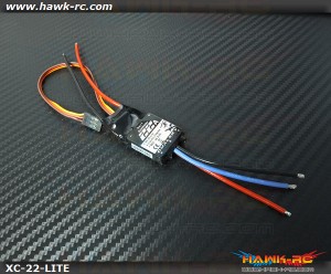 DUALSKY XC-22-Lite ESC For Airplane and Heli