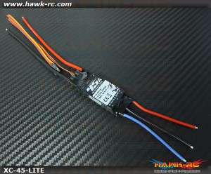 DUALSKY XC-45-Lite ESC For Airplane and Heli