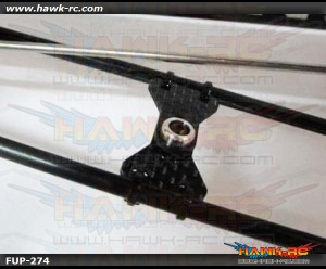 FUSUNO Carbon Fiber Tail Boom Support Brace 450 size