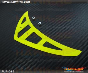 FUSUNO 1.6mm Neon Yellow Fiberglass Fin Logo 400