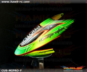 FUSUNO New Design Airbrush Fiberglass Canopy Mini Protos Type F