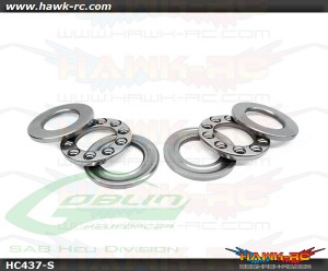 SAB ABEC-5 Thrust bearing Ø8 x Ø14 x 4 (2pcs) - Goblin 500