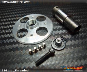 X3 Crown Gear Hub with One Way Sleeve (New Threaded Version)