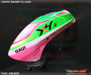 FUSUNO Peaches Airbrush Fiberglass Canopy Gaui X4 II