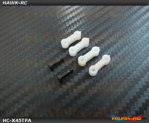 Hawk Creation X4/4II, X5 Tail Pitch POM Arm (4pcs, For HC-X45TPS)