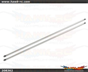 X5 Tail Supporter Pipes(Silver anodized)