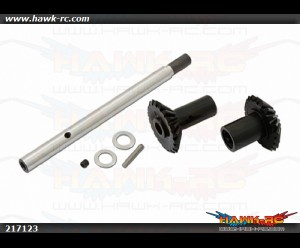 X7 Tail Output Shaft with Bevel Gears Set