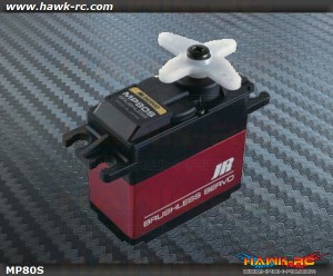 JR MP80S Brushless Servo - Ultra Speed Cyclic Servo