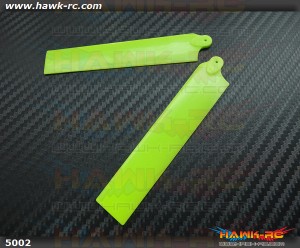 KBDD Extreme Edition Main Blades for Blade MCPX Helicopter- Neon Lime