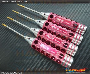 KYLIN Precision Hex Screwdriver Set (1.5, 2.0, 2.5, 3.0 4pcs)