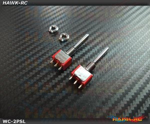 TX Switch 2PS Long TOG (2pcs) Compatible For Most Brand (Spektrum,JR)