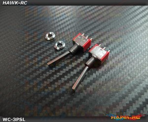 TX Switch 3PS Long TOG (2pcs) Compatible For Most Brand (Spektrum,JR)