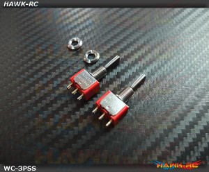 TX Switch 3PS Short TOG (2pcs) Compatible For Most Brand (Spektrum,JR)