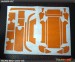 FUTABA 14SG Protector Wraps Skin Carbon Orange