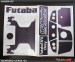 FUTABA T8FG Protector Wraps Skin Carbon Symphony Blue/Purple