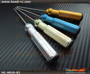 Hawk Creation Hex Driver Set (1.5, 2.0, 2.5, 3.0mm)