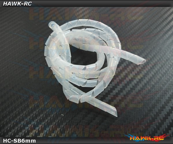 Spiral Binding Cable Tidy Wrap (Φ6mm, Length 1m) Spiral Binding Cable Tidy Wrap (Φ6mm, Length 1m)