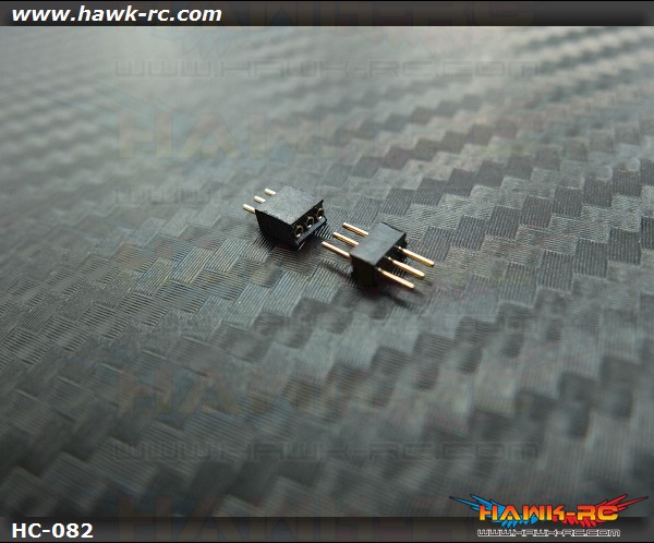 Hawk Creation Micro Size Tail Motor 3pin Plug Set (2Sets)