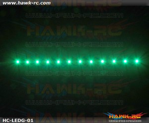 Night Flying LED TAPE (Green, 7.4V~12V 2~3S Lipo)