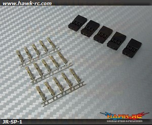 JR Servo Plug (5pcs)