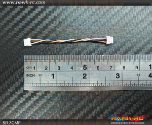 Spektrum Remote Receiver Extension Cables (Soften Wire) 7cm