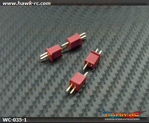 Micro T-Deans Micro Size Lipo Connector (2 pairs)