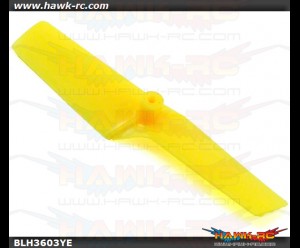 MCP X/2 Blade BLH3603YE Yellow Tail Rotor 1 