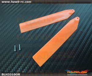 Main Rotor Blade Set, Orange: nCP X