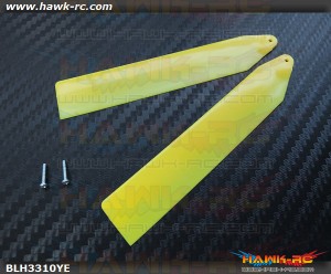 Main Rotor Blade Set, Yellow: nCP X