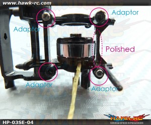 Nano CP X Brushless install Frame Modify Tutorial